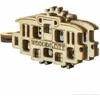 WOODEN CITY 3D Mediniai Dėlionė Transportas