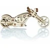 Wooden City Wooden.City 3D medinis motociklo dėlionė – Chopper valdiklis