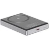 CANYON išorinė baterija OnPower 510 slim Magnetic 10000 mAh PD20W tamsiai pilka