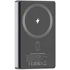 CANYON išorinė baterija OnPower 510 slim Magnetic 10000 mAh PD20W tamsiai pilka