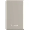 CANYON nešiojamas įkroviklis OnPower 510 slim magnetinis 10000 mAh PD20W smėlio spalvos