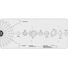 Kilimėlis Dark Project Tamsus Terra Nova Baltas XL projektas