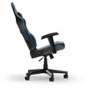 DXRACER Prince Series L juoda - mėlyna dirbtinės PVC odos ergonominė kėdė (F24-LTC-NB)