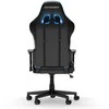 DXRACER Prince Series L juoda - mėlyna dirbtinės PVC odos ergonominė kėdė (F24-LTC-NB)