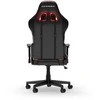DXRACER Prince Series L juoda - raudona dirbtinės PVC odos ergonominė kėdė (F24-LTC-NR)