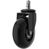 DXRACER Rollerblade 3" guminiai ratukai kėdėms (juodi) (5 vnt.)