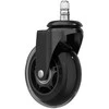 DXRACER Rollerblade 3" guminiai ratukai kėdėms (juodi) (5 vnt.)