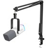 Fifine AM8TW gaming microphone with boom arm baltos psalvos