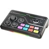 Fifine SC8 RGB gaming mixer juodos spalvos