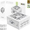 Gamemax PSU | GZ 750G WH | 750 W | Gold | Baltas | Full Modular