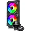 Gamemax CPU Liquid Cooler | ICEBURG 240 DIGITAL BK | Juodas