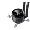 Gamemax CPU Liquid Cooler | ICEBURG 240 DIGITAL BK | Juodas