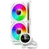 Gamemax CPU Liquid Cooler | ICEBURG 240 DIGITAL WH | Baltas