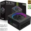 Gamemax PSU | RGB PRO 750G | 750 W | Gold | Full Modular