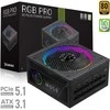 Gamemax PSU | RGB PRO 850G | 850 W | Gold | Full Modular