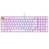 Klaviatūra Glorious PC GMMK 2 Glorious Fox Linear EN, balta