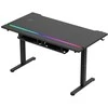 Huzaro Meester Group Sp. su o.o. Hero 8.7 RGB Juodas 140 cm electric gaming desk