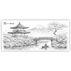 Kilimėlis Geekboss Kyoto Stillness, Engraved Linework, XL