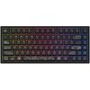 Klaviatūra „Dark Project ALU81A Terra Nova Juodas“, G3MS „Moonstone Switch“, RU