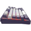 Klaviatūra Dark Project Tamsus projektas ALU87A Violet/Baltas G3MS Mech RGB