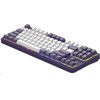 Klaviatūra Dark Project Tamsus projektas ALU87A Violet/Baltas G3MS Mech RGB