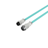 Hewlett Packard (HP) HP HyperX USB-C suvyniotas kabelis Light Žalias-Baltas