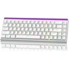 Klaviatūra Magegee Air68 Wireless Baltas, RGB, Poseidon Switch, US