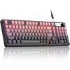 Klaviatūra Magegee GK960 Rožinė-Juodas B, RGB, US