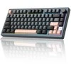 Klaviatūra Magegee Light75 Royal Mėlyna, RGB, Rožinė Bear Switch, US