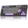 Klaviatūra Magegee Light87 Dark Violetinė, RGB, Mėlyna Whale Switch, US