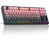 Klaviatūra Magegee Light87 Star Rožinė, RGB, Mėlyna Whale Switch, US