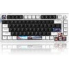 Klaviatūra Magegee SKY81 Baltas-Juodas B, RGB, Wireless, Mėlyna Whale Switch, US