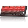 Klaviatūra Magegee SKY87 Raudona&amp;Juodas Gradient, RGB, Ivory Baltas Switch, US