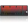 Klaviatūra Magegee SKY87 Raudona&amp;Juodas Gradient, RGB, Ivory Baltas Switch, US