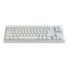 Klaviatūra Nubi NK68 HE Baltas, G3MS Magnetite Ice Switch, US
