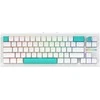 Klaviatūra Nubi NK68 PRO Baltas, G3MS Aquamarine Switch, US