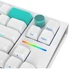 Klaviatūra Nubi NK68 PRO Baltas, G3MS Aquamarine Switch, US