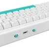 Klaviatūra Nubi NK68 PRO Baltas, G3MS Aquamarine Switch, US