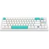 Klaviatūra Nubi NK68 PRO Baltas, G3MS Aquamarine Switch, US
