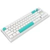 Klaviatūra Nubi NK68 PRO Baltas, G3MS Aquamarine Switch, US