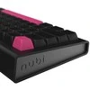 Klaviatūra Nubi NK68 PRO Juodas, G3MS Aquamarine Switch, US