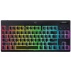 Razer | BlackWidow V4 Low-Profile Tenkeyless HyperSpeed | Klaviatūra | Wireless | US | Bluetooth | Geltona Switches | Juodas