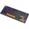 Royal Kludge RK H81 - US išdėstymas - Hot-Swappable Brown Switches - Star Night (Juoda) Mechaninė Belaidė Žaidimų Klaviatūra