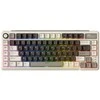 Royal Kludge L75 RGB Mocha Pilkas belaidė klaviatūra | 75%, Hot-swap, rusvai gelsvas switches, US