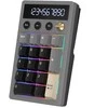Klaviatūra ROYAL KLUDGE M20 Phantom, Violet Switch, US