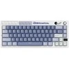 Royal Kludge M65 RGB Ocean Mėlyna belaidė klaviatūra | 60%, Hot-swap, rusvai gelsvas switches, US
