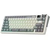 Royal Kludge M70 RGB Cyan belaidė klaviatūra | 75%, Hot-swap, Creamy switches, US
