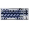 Royal Kludge RK M87 Ocean Mėlyna belaidė klaviatūra | TKL, Hot-swap, Kreminis switches, US