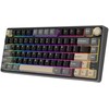 „Royal Kludge RK R75 RGB Phantom“ laidinė klaviatūra | 75%, karštojo keitimo, rudi jungikliai, JAV