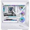 Lian Li Vector V100 PC-kompiuterio korpusas, Midi-Tower, ATX, RGB, Tempered Glass – baltos spalvos